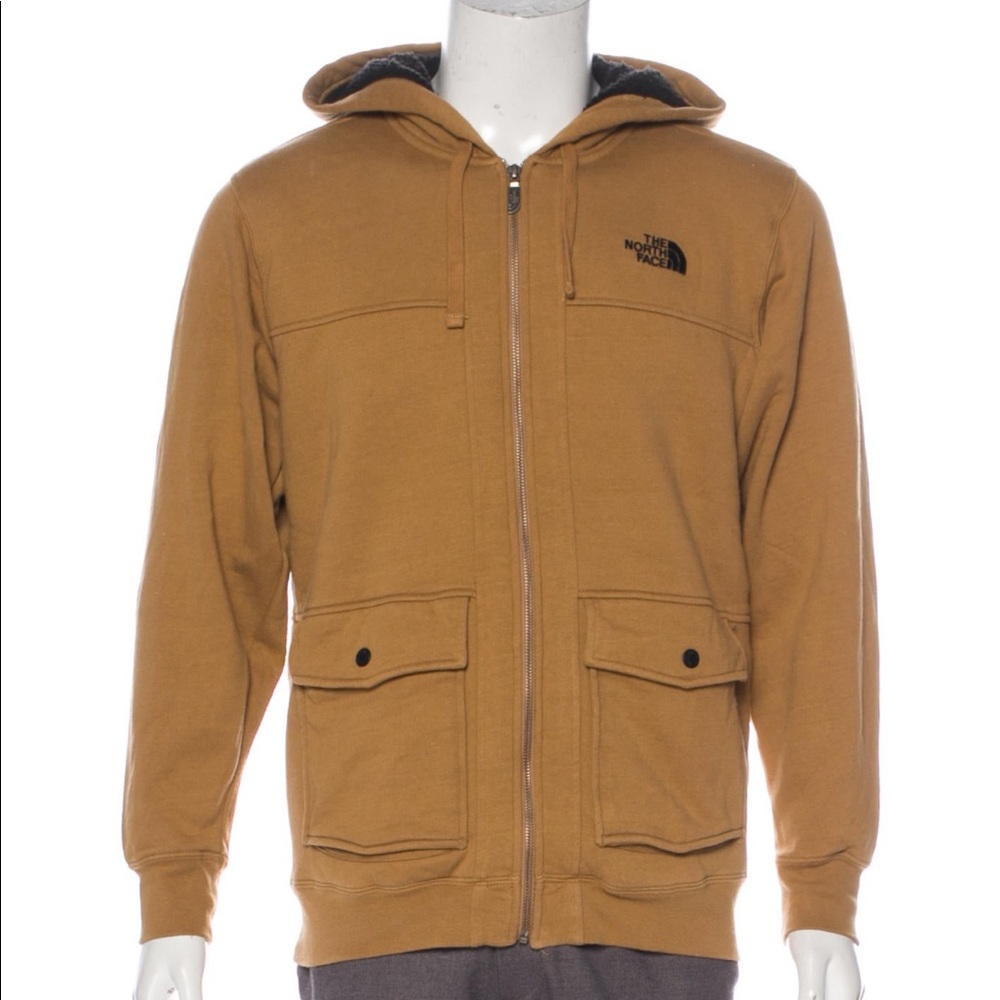 North face Sherpa lined utility hoodie